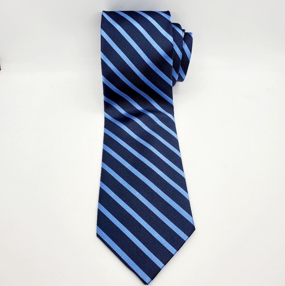 U.S. Polo Assn Men's Blue Striped Tie